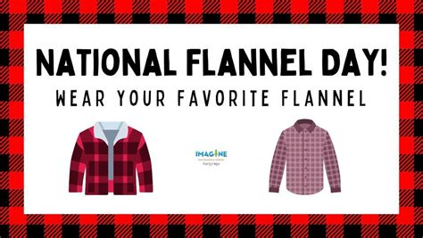 flannel day clipart|national flannel day.